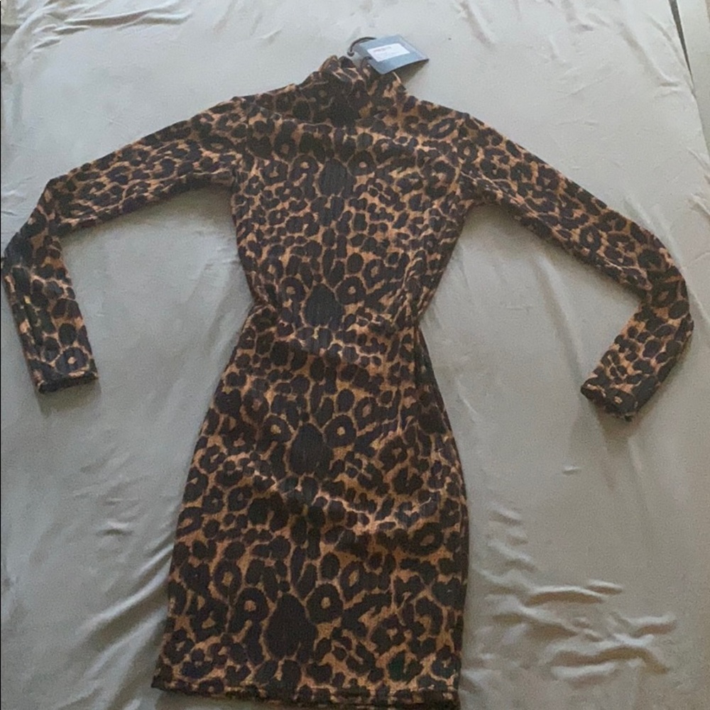 BRAND NEW Leopard print Dress